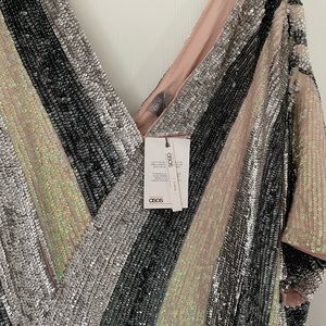 ASOS curve sequin dress